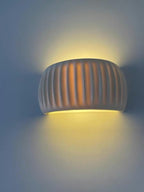 Applique murale simple couleur crème