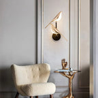 Applique murale moderne Led Golden Bird pour couloir