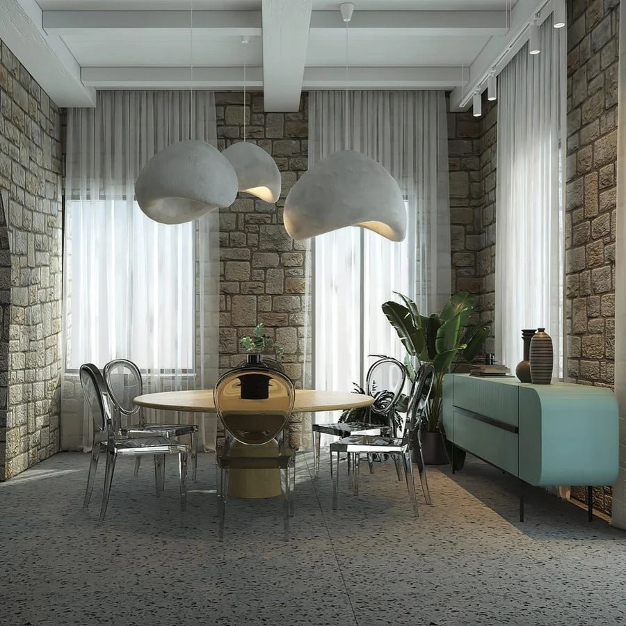 Luminaires décoratifs suspendus en forme de nuage