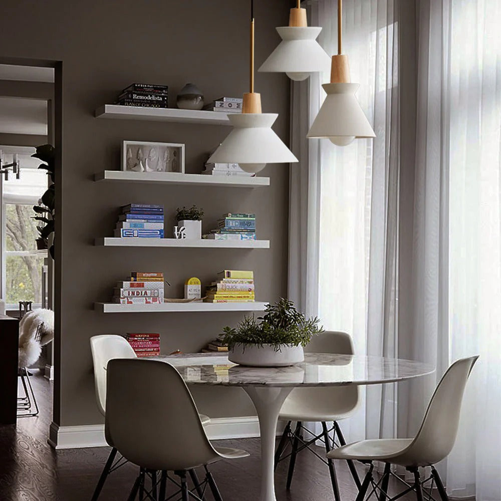 Suspension moderne et créative en fer