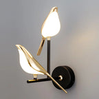 Applique murale moderne Led Golden Bird pour couloir