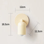 Applique murale simple et moderne de petite taille, teintée