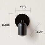 Applique murale simple et moderne de petite taille, teintée