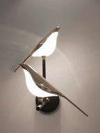 Applique murale moderne Led Golden Bird pour couloir