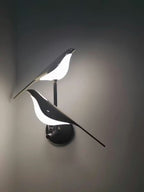 Applique murale moderne Led Golden Bird pour couloir