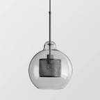 Suspension moderne en verre Chiswick