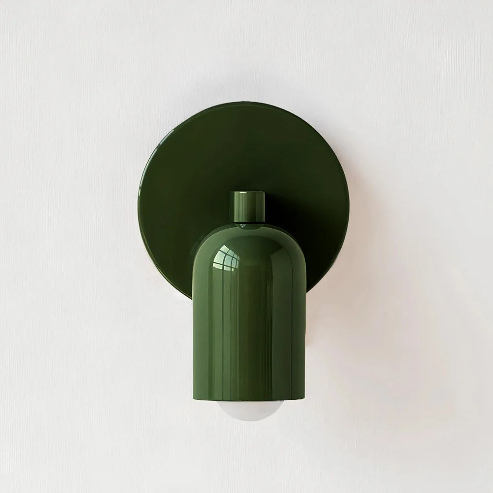 Applique murale simple et moderne de petite taille, teintée