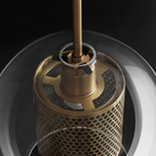 Suspension moderne en verre Chiswick