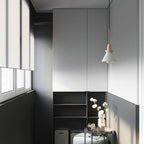 Suspension moderne et créative en fer