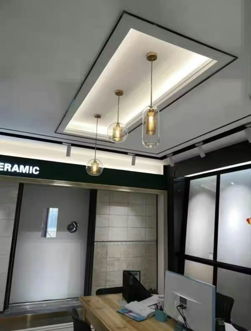 Suspension moderne en verre Chiswick